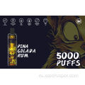 Xcoolvape Лучшие продажи 5000 слойных одноразовых vapes hqd